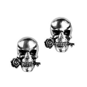 Skull With Roses Cufflinks
